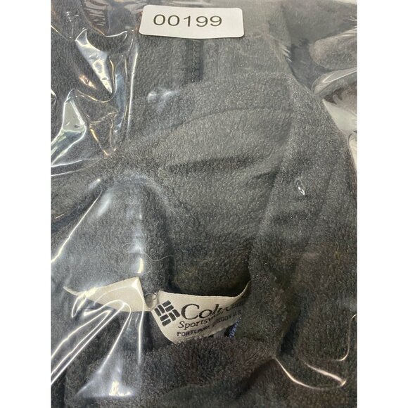 Columbia Mens Jacket Large Grey Steens Mountain Fleece Full Zip Adjustable - Picture 12 of 12